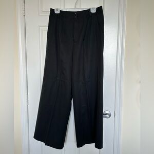 Madewell Black Wide Leg Pants